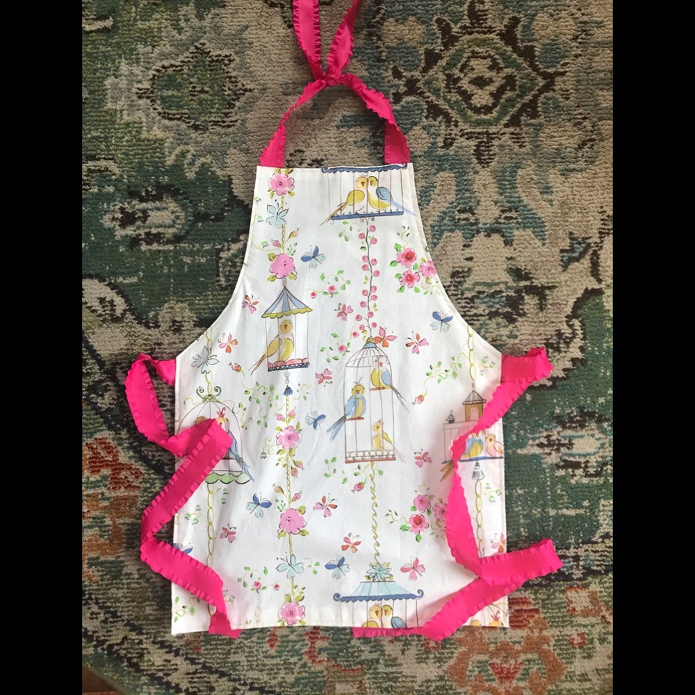 Child’s Custom Birdcage Apron